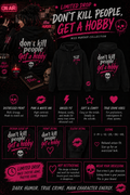 Don’t Kill People, Get a Hobby Hoodie